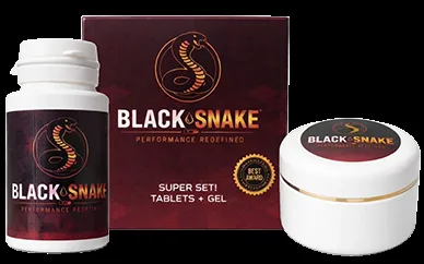 Black Snake Set — جل (حيوية الرجل)